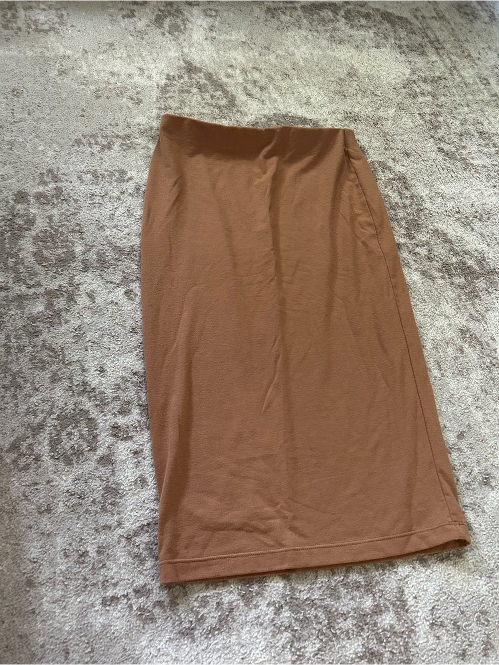 Forever 21 Brown High-Waist Pencil Skirt